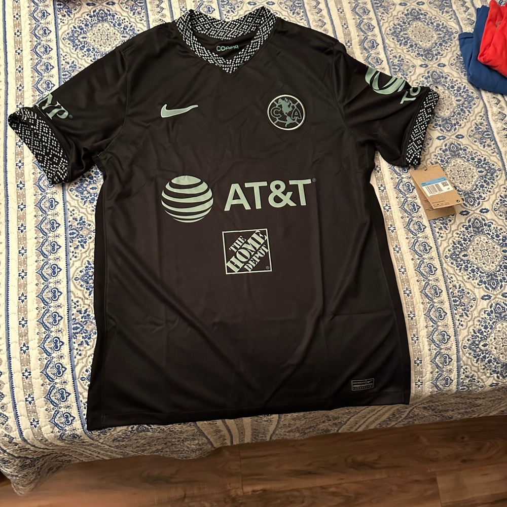 Club America Nike 2021/22 Third black Jersey  men’s small